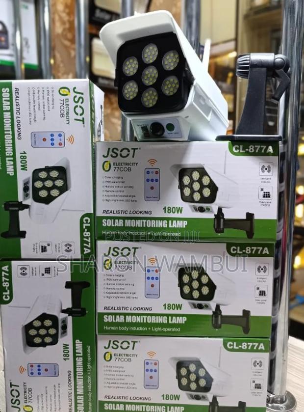 180w Dummy Camera Solar Monitoring Lamp/180w Solar Monitoring Lamp