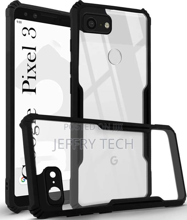 Google Pixel 3 Back Cover Case (Textured Grip Design | Camera Protetio - main view