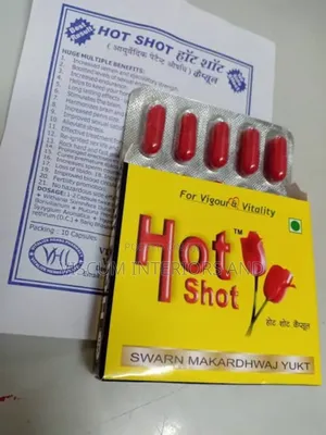 Hotshot Herbal Capsules For Low Libido