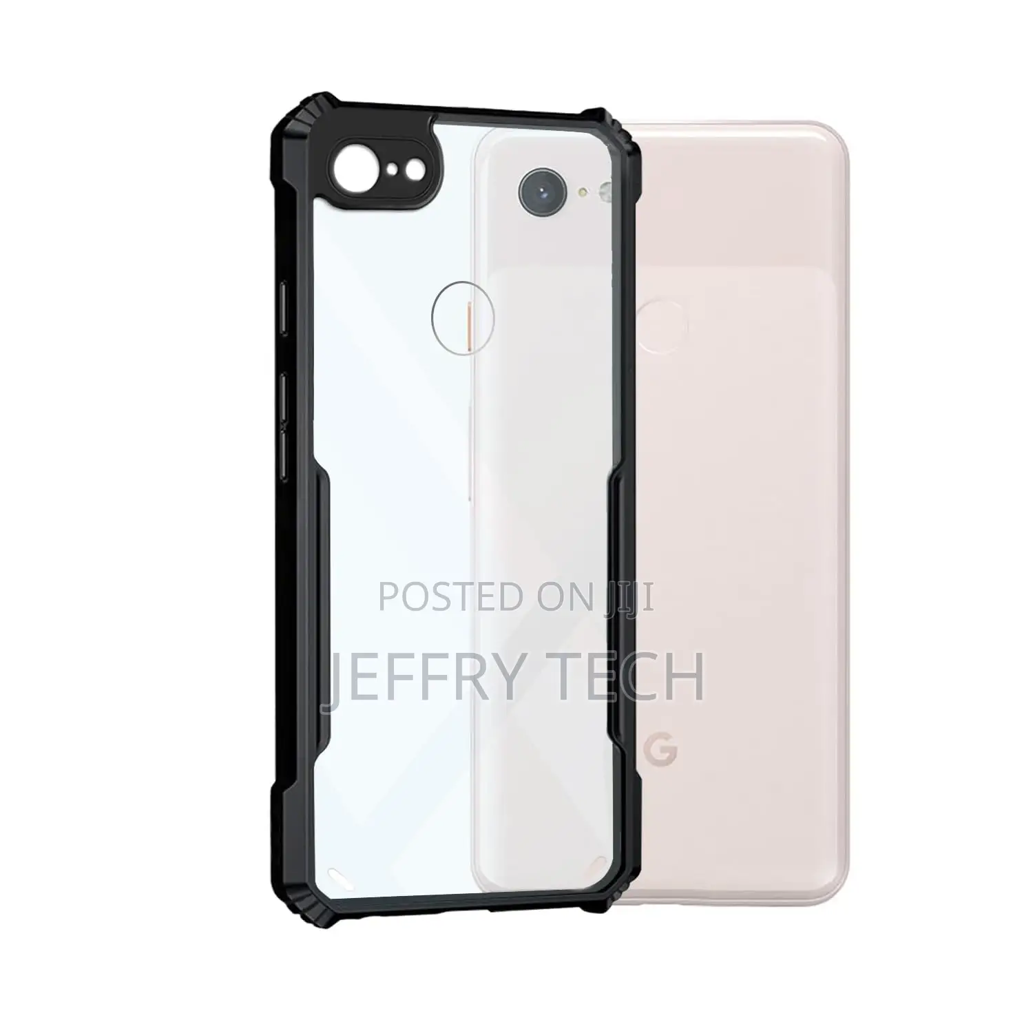 Phonearmor Non-Yellowing Transparent Cover for Google Pixel 3xl Crysta