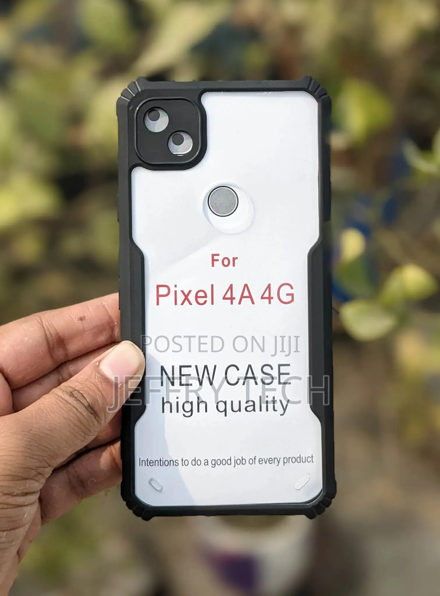 Pixel 4a 5g C- Case Cover Shockproof Transparent Clear Airbag Phone