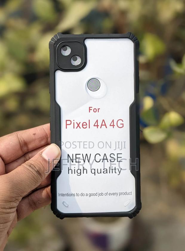 Pixel 4a 5g C- Case Cover Shockproof Transparent Clear Airbag Phone
