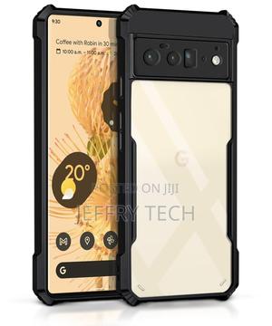 Shock Proof Clear Protective Back Case for Google Pixel 6 - thumbnail 2