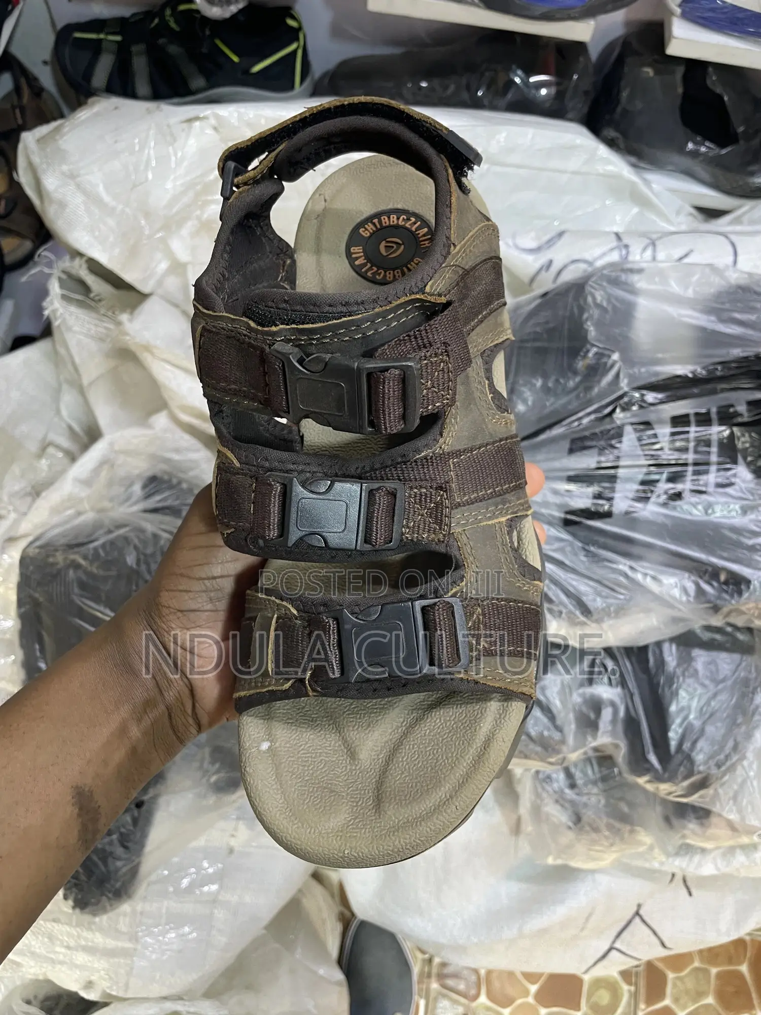 New Durable Real Leather Sandals