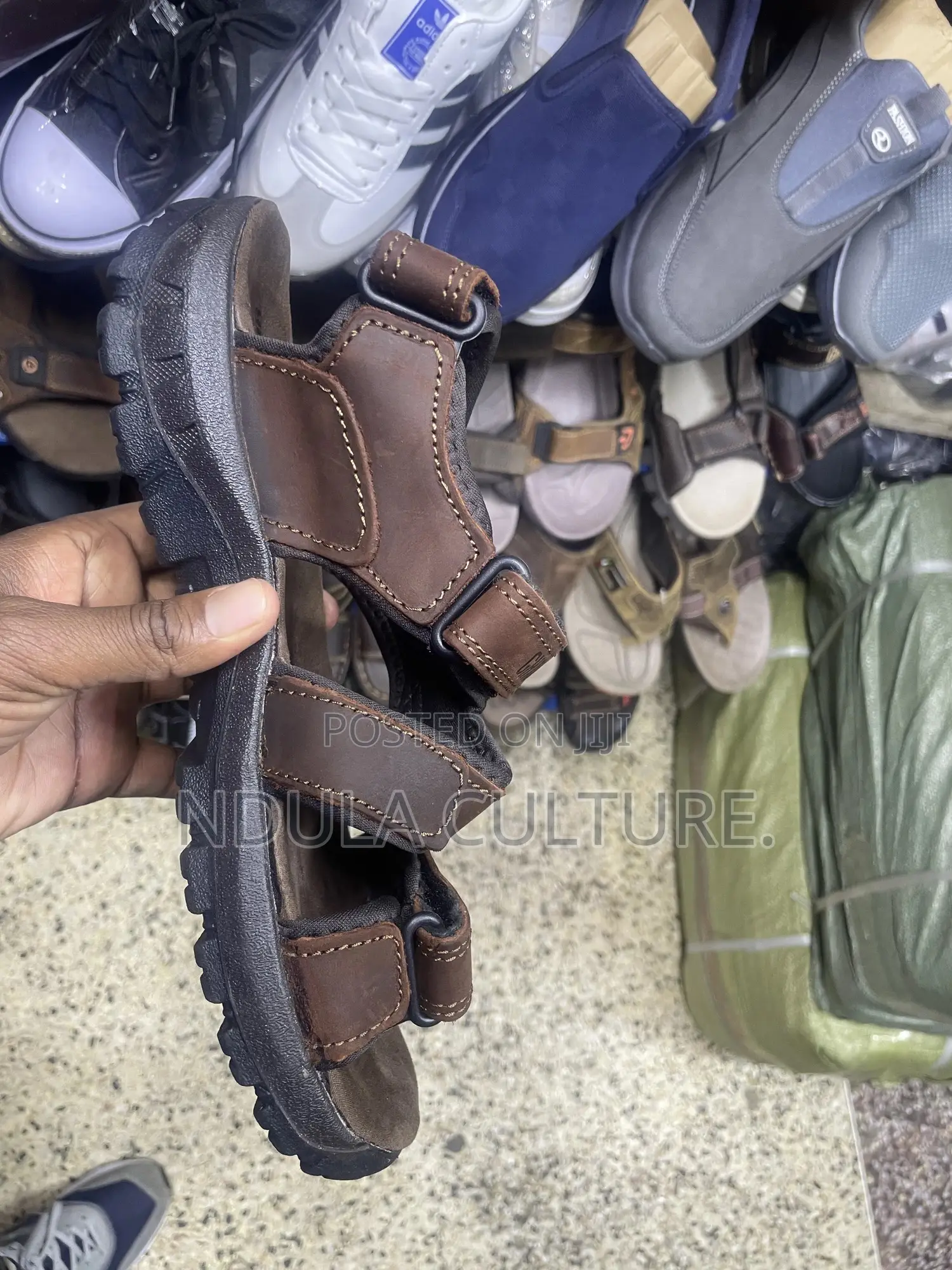 New Durable Real Leather Sandals