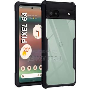 Clear Transparent With Black Border for Google Pixel 6a - (Transparen - main view