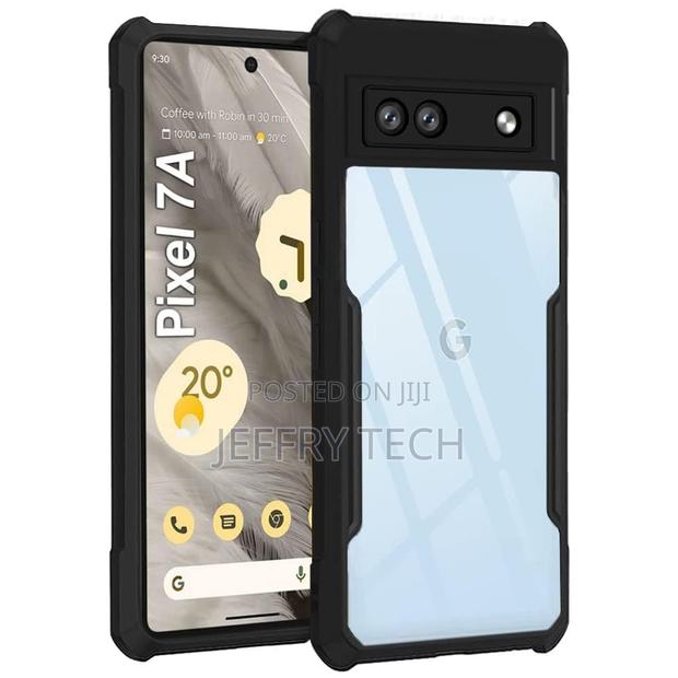 Creation Back Cover Case for Google Pixel 7a Crystal Clear Back Case W
