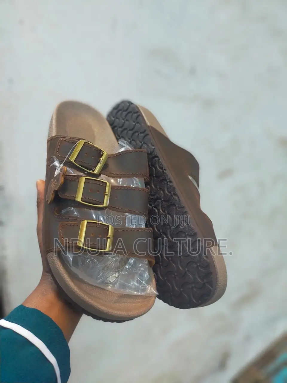 New Durable Real Leather Sandals
