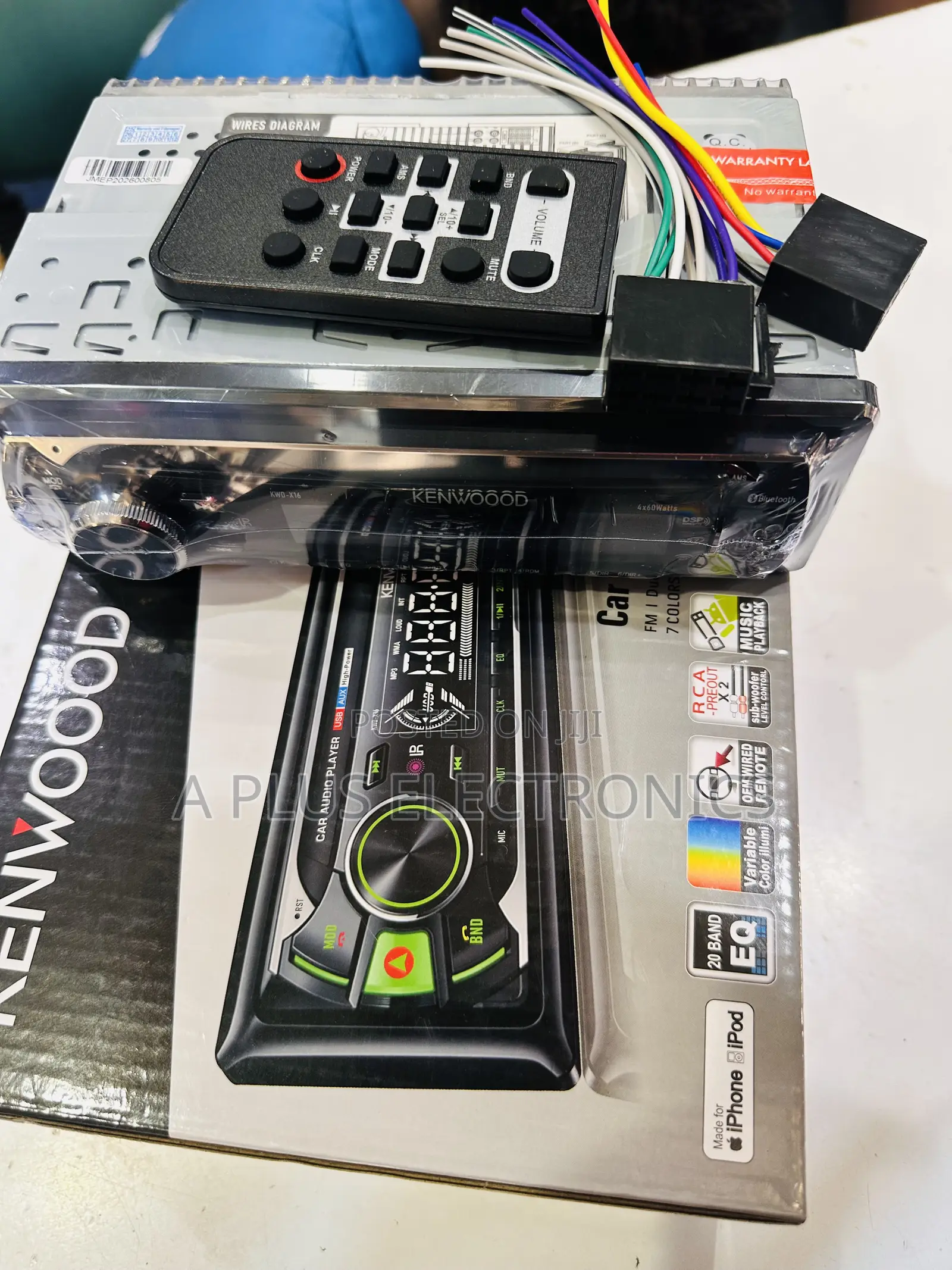 Kenwood Car Radio X17 – High Quality Fm/Usb Car Stereo