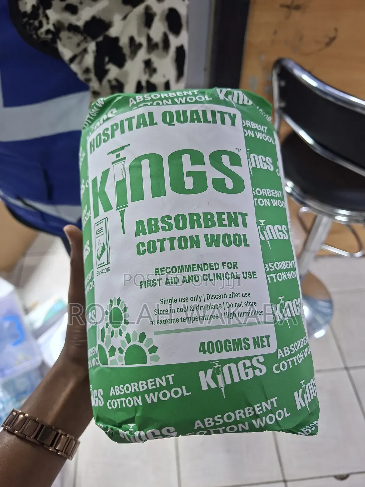 Cotton Wool Roll -400g