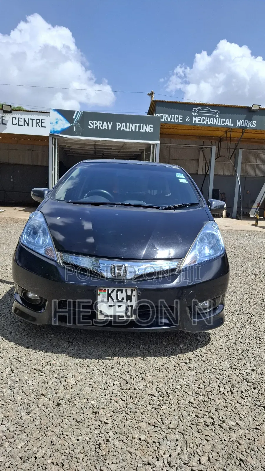 Honda Fit Shuttle 1.3 Hybrid 2WD 2013 Black
