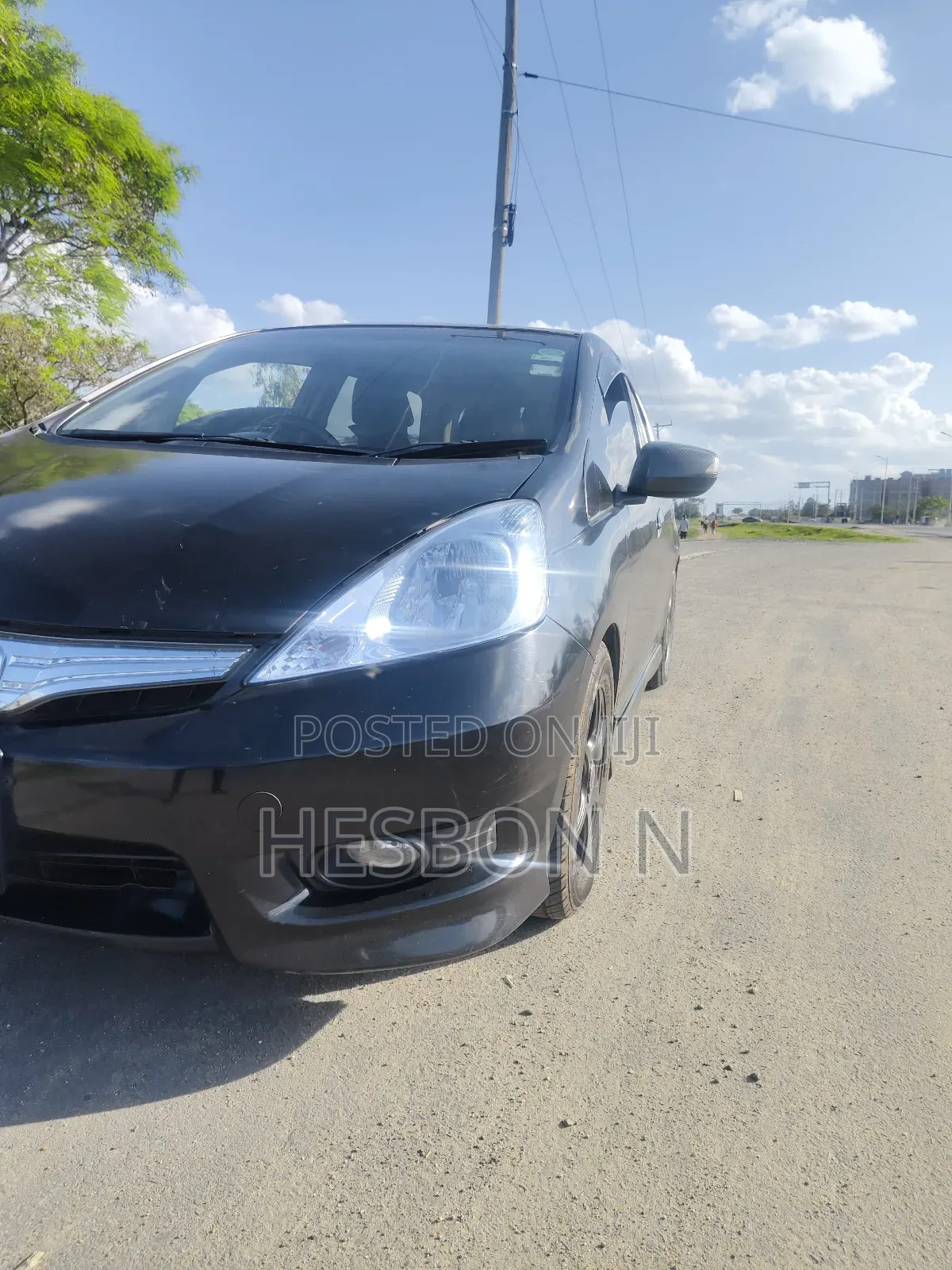 Honda Fit Shuttle 1.3 Hybrid 2WD 2013 Black