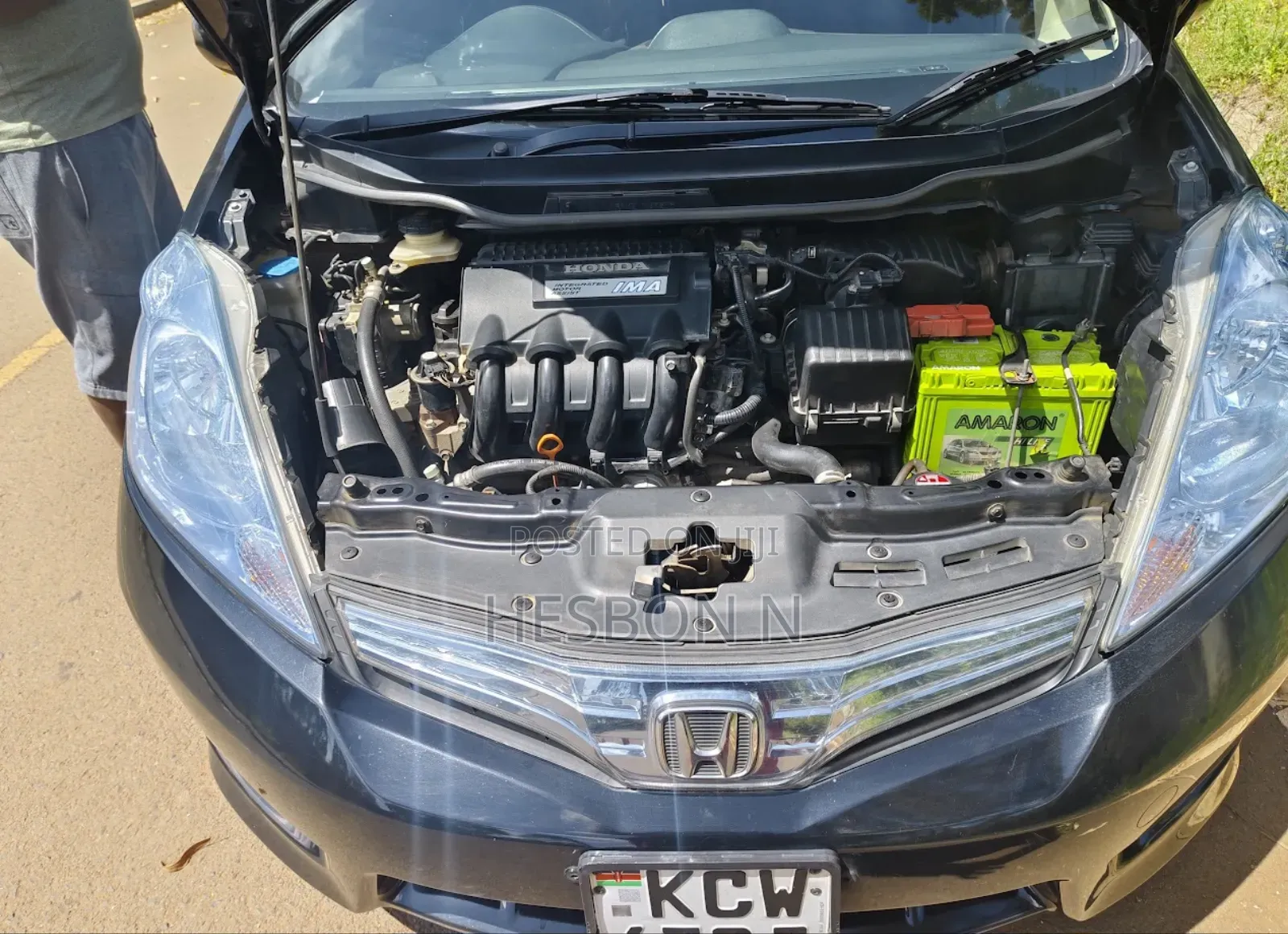 Honda Fit Shuttle 1.3 Hybrid 2WD 2013 Black
