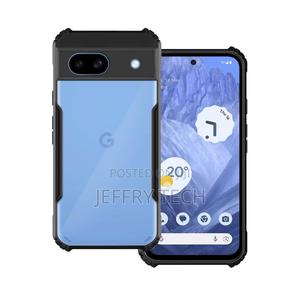 Degree Protection Black Border Back Cover for Google Pixel 8a - Black - thumbnail 2