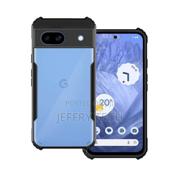 Degree Protection Black Border Back Cover for Google Pixel 8a - Black - main view