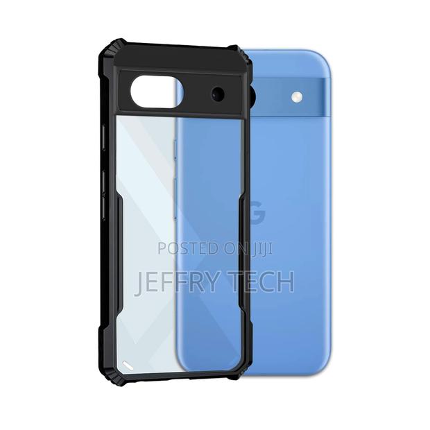 Degree Protection Black Border Back Cover for Google Pixel 8a - Black - thumbnail 3