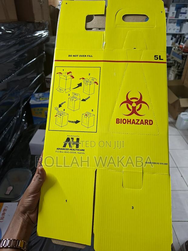 Biohazard Sharp Boxes - main view