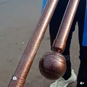 Copper Coated Curtain Rods Curtain Rods Environmental Friendly Treated
