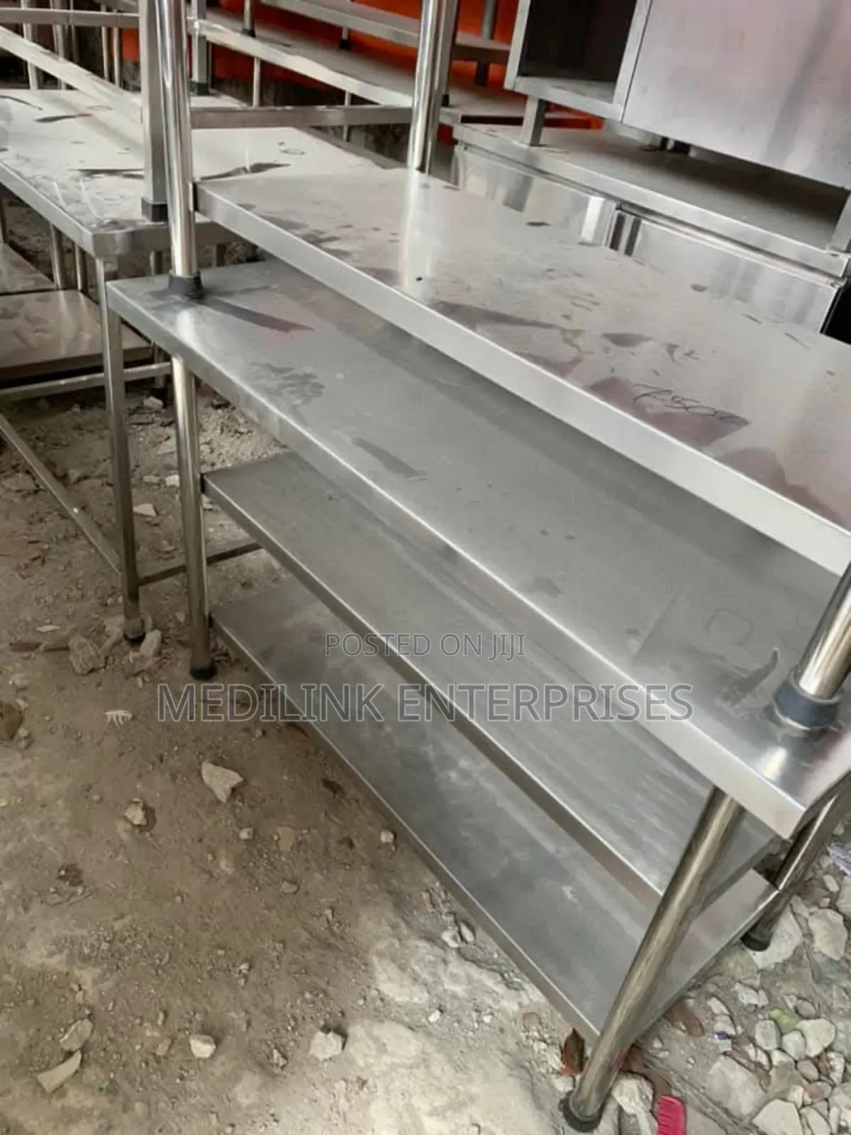 Ss304 Stainless Worktops Table