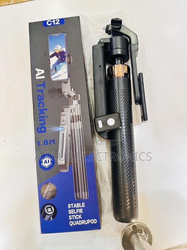 C12 Tracking Tripod Stand – Smart Face Body Auto Tracking - main view