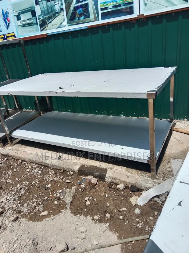 Customized 2.5*6ft Stainless Working Tables