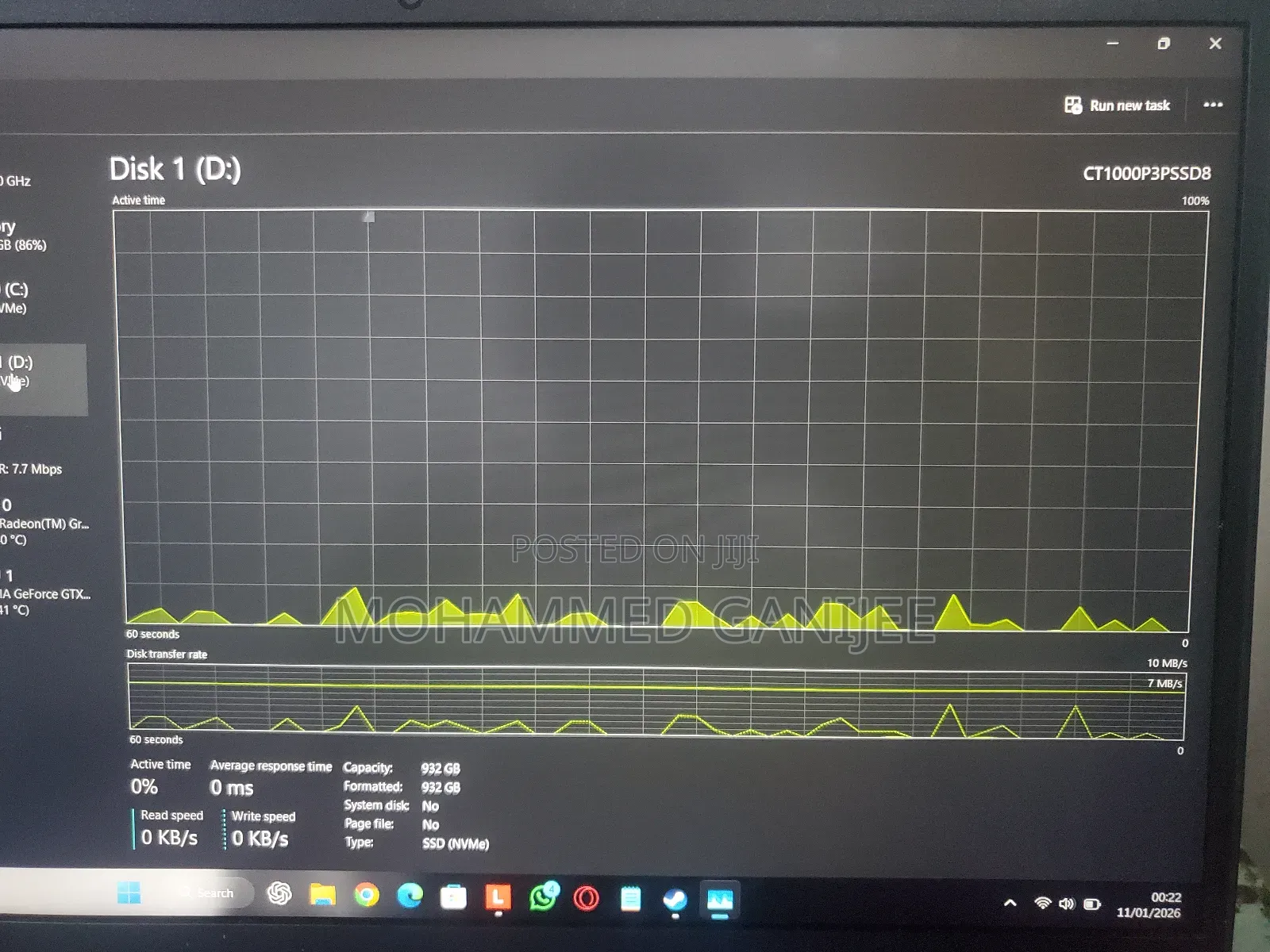Laptop Lenovo Legion 5 8GB AMD Ryzen 5 SSD 1.5T