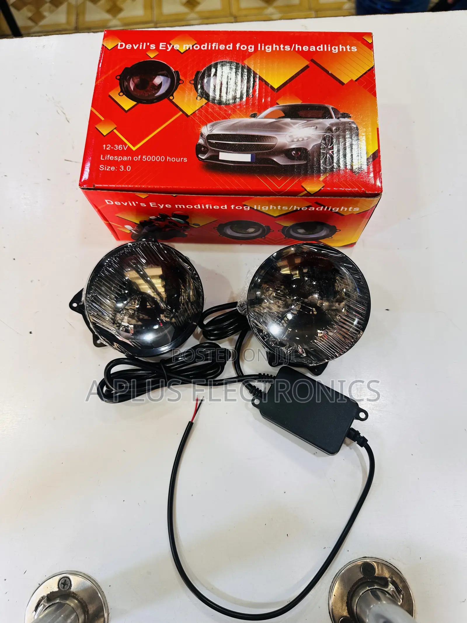 Angel Eyes Projector – Plug Play Car Light