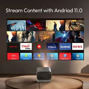 This Is a Vevshao by Byintek Portable Smart Projector.