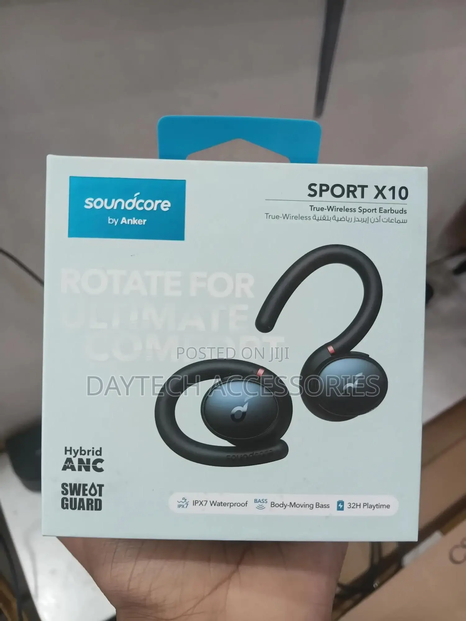 Anker Soundcore Sport X10 True Wireless Bluetooth Earbuds - Black