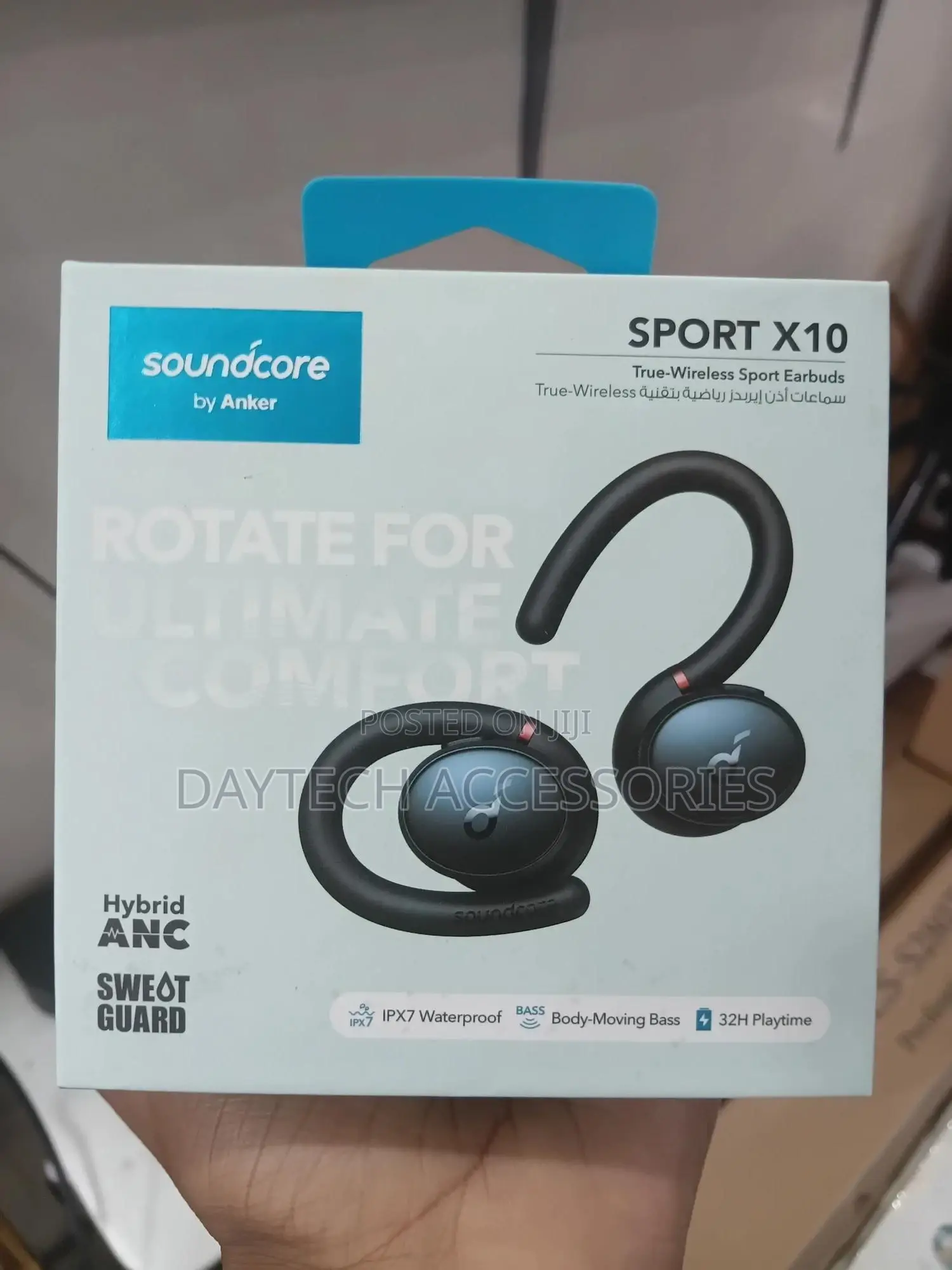 Anker Soundcore Sport X10 True Wireless Bluetooth Earbuds - Black