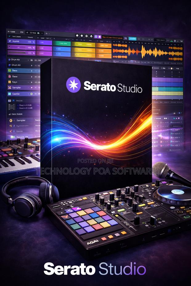 Serato Studio - main view