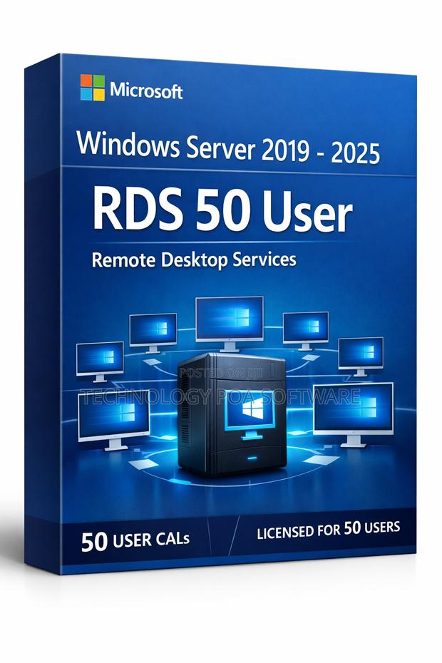Windows Server 2019 - 2025 Rds 50 User - main view