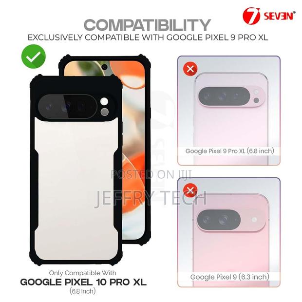 Back Cover for Google Pixel 10 Pro 5g Mobile Back Case Shock Proof - thumbnail 3