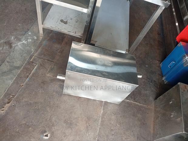 Stainless Steel Grease Trap.