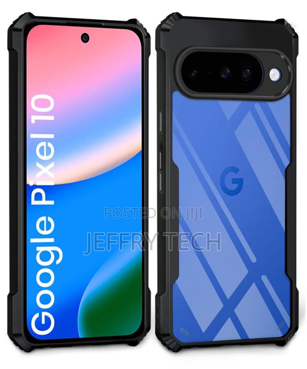 Shockproof Crystal Clear Back Cover Case for Google Pixel 10 - thumbnail 3