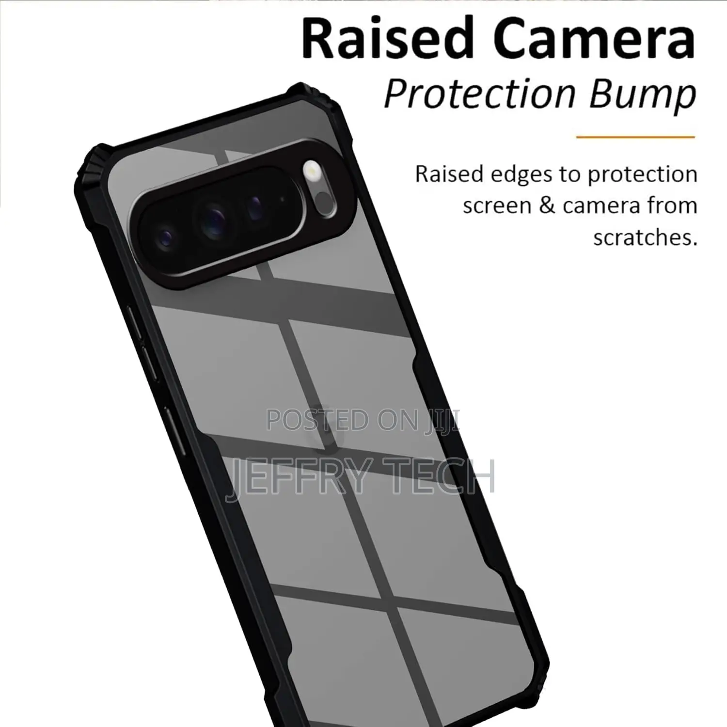 Enterprises Clear Back Cover Case for Google Pixel 9 Pro Xl
