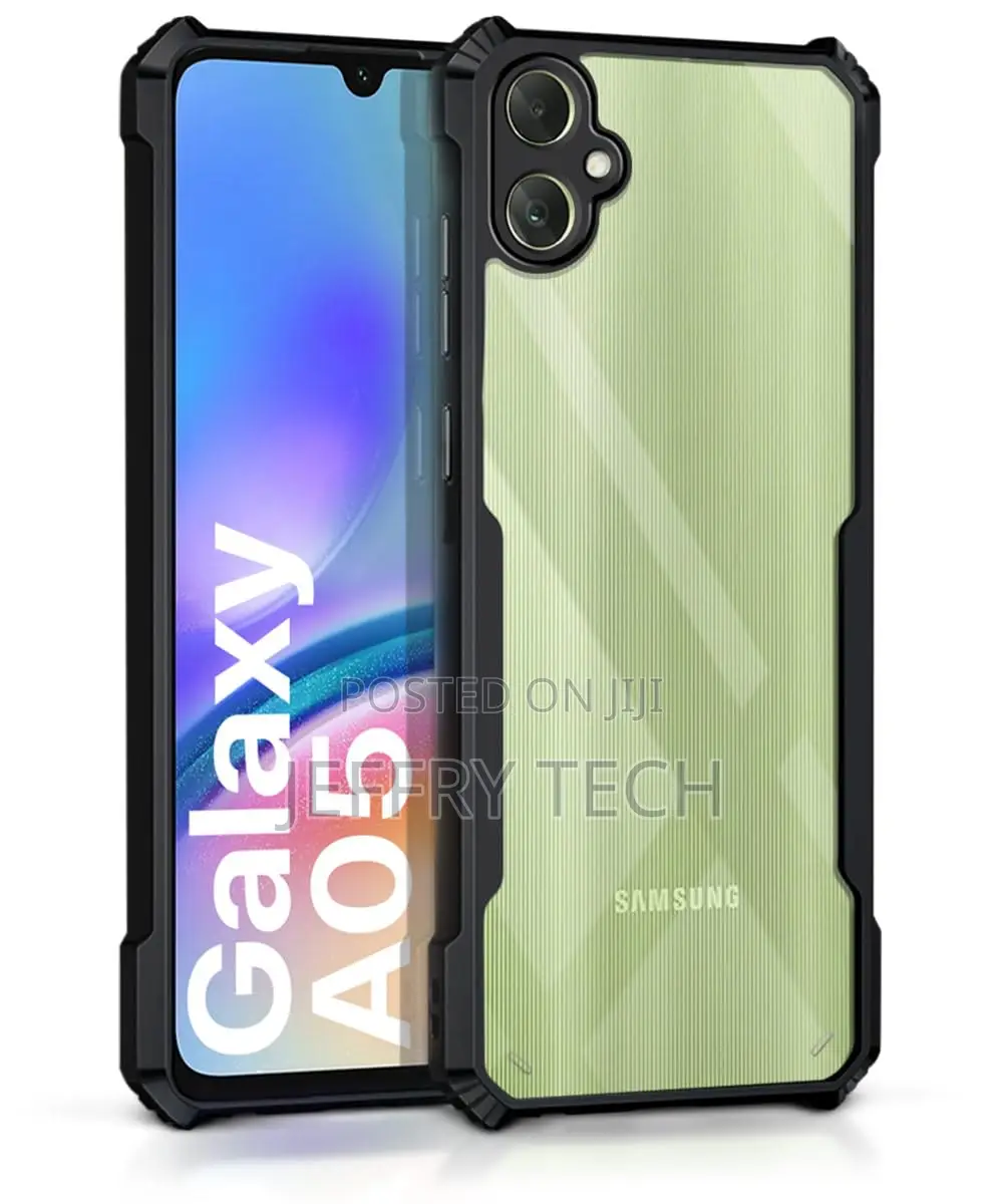 Shock Proof Clear Back Cover Case Mobile Cover for Samsung Galaxy A05