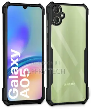 Shock Proof Clear Back Cover Case Mobile Cover for Samsung Galaxy A05