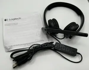 Logitech H570e Stereo Usb-a Headset With Noise Cancelling Mic - Black