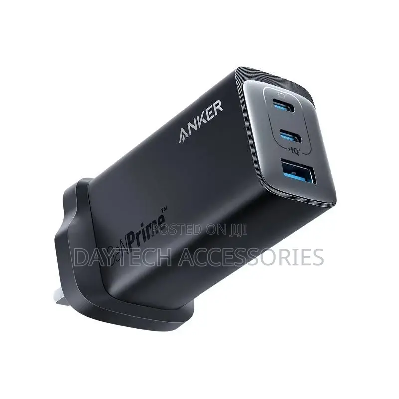 Anker 737 3 Ports Wall Fast Charger (Ganprime 120w)