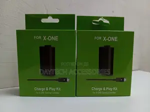 Microsoft Play Charge Kit for Xbox One Rechargeable Battery 1400mah