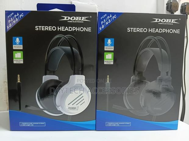 Dobe Tp5-3592 on-Head Gaming Headset for Ps4, Ps5. - thumbnail 2