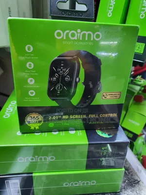 Oraimo Watch 5 Lite 2.01" Hd Ip68 Smart Watch