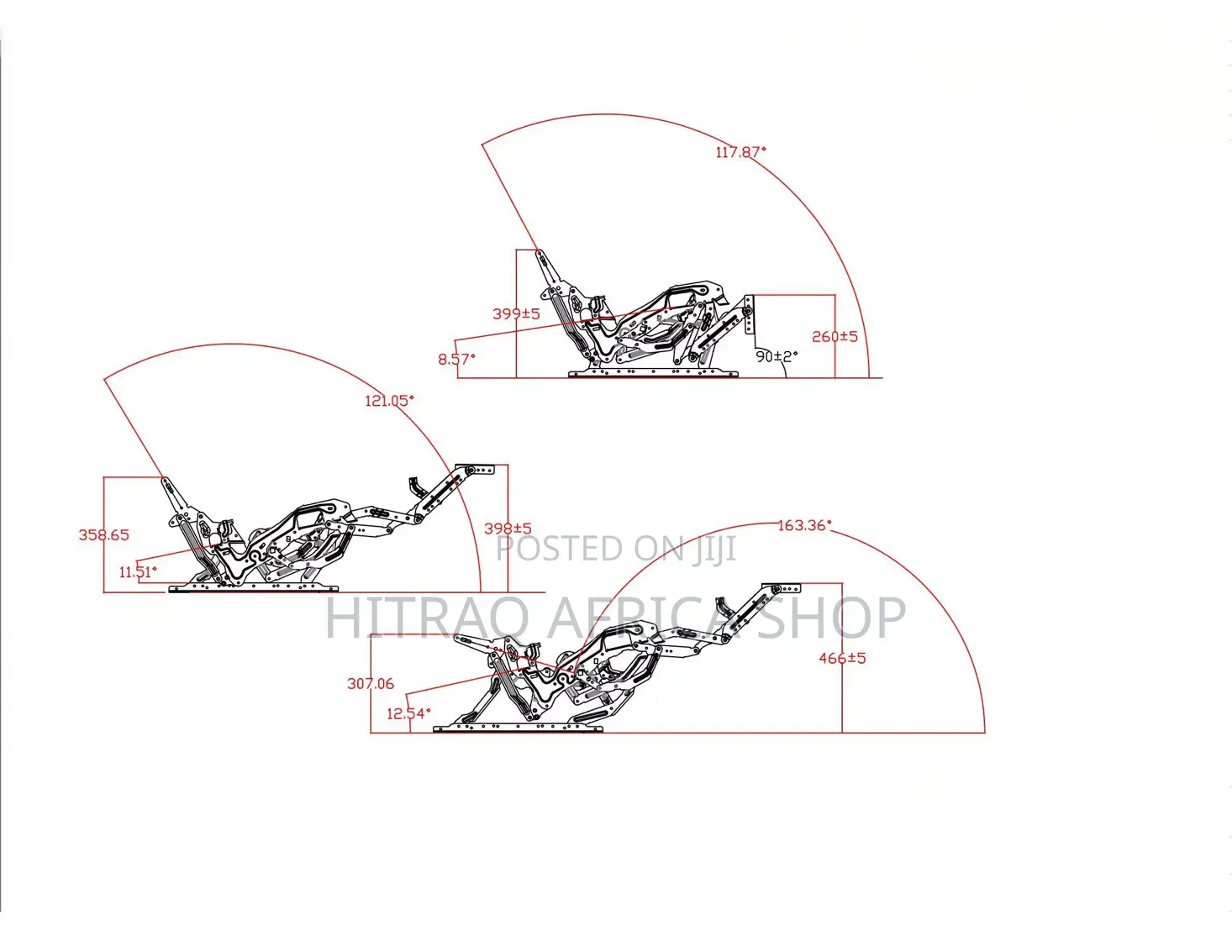 Recliner Mechanisms