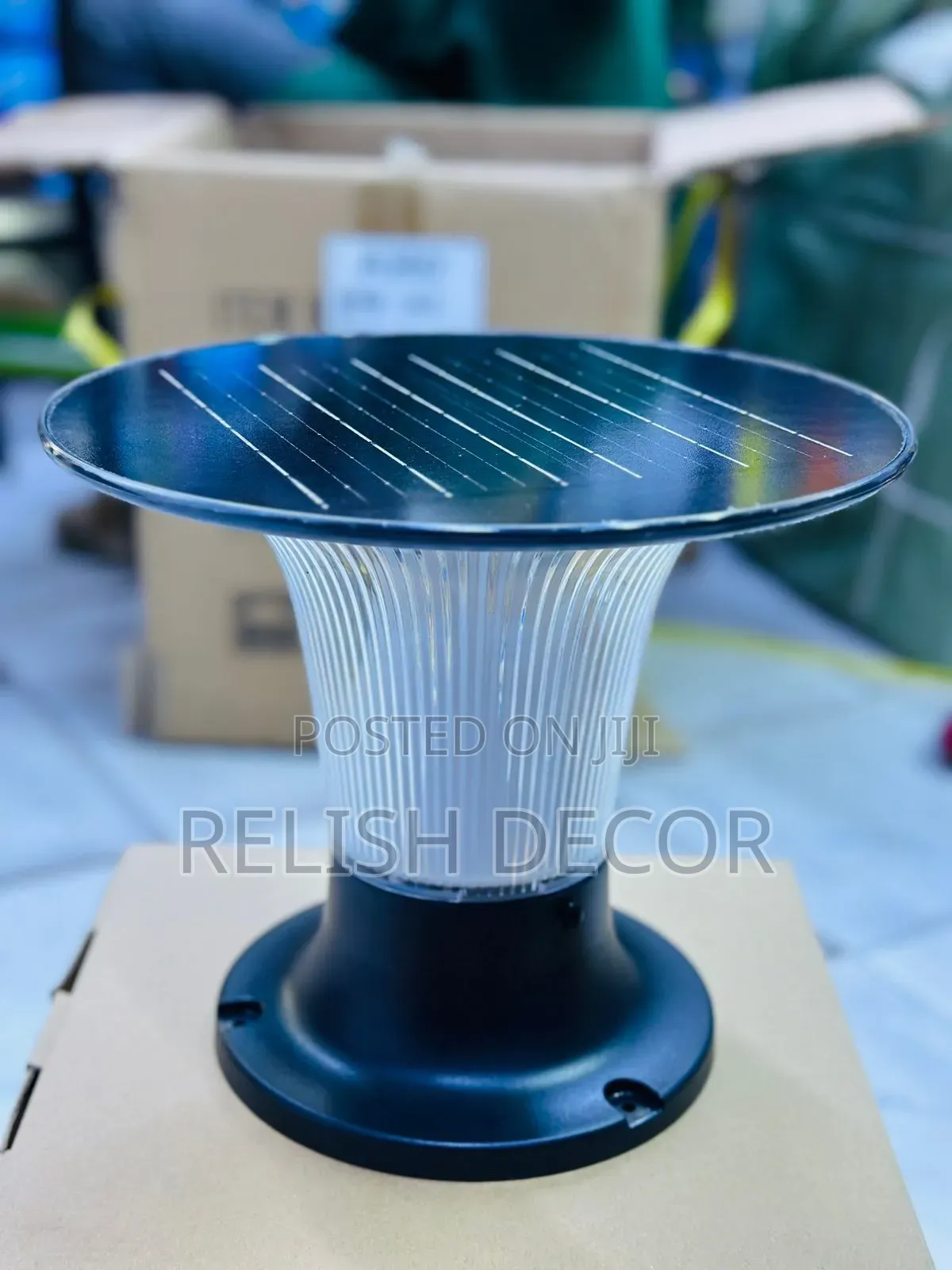 Solar-Powered Led Garden or Post Light