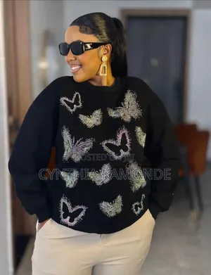 Butterfly Sweater Top