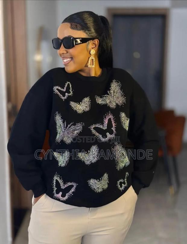 Butterfly Sweater Top