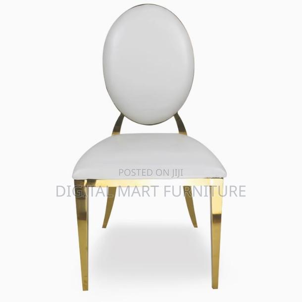 Gold Slim-leg Chair - main view