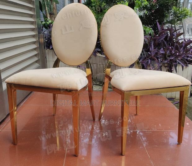 Gold Slim-leg Chair - thumbnail 8