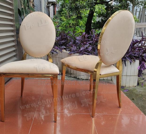 Gold Slim-leg Chair - thumbnail 9